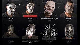 SLIPKNOT OFFICIAL MASKS RELEASED [upl. by Avaria]