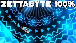 Zettabyte 100  Third Extreme Demon  Geometry Dash [upl. by Yticilef]