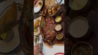 Tomahawk Steak French style Odelice 香港美食 [upl. by Alaikim]