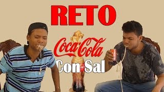 Los hermanos HD RETO Coca Cola Con Sal Extremo Vomito Y Mas YouTube [upl. by Bergen527]