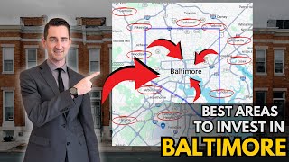 BEST Areas to Invest in BALTIMORE  Cash Flow amp High Returns [upl. by Airakaz370]