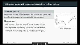 Behavioral Operations  Social Preferences 5 [upl. by Ace]