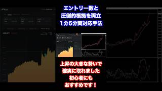 エントリー数と根拠が両立する1分5分両対応手法！ 教科書無料プレゼント中 shorts バイナリーオプション [upl. by Collins]