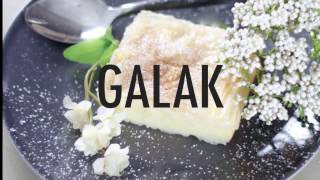 Galaktoboureko  Greek Custard Dessert [upl. by Tova]