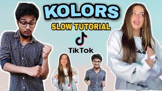 Kolors Tik Tok Dance Tutorial Monte Booker  Step By Step  For Beginners [upl. by Ariahs]