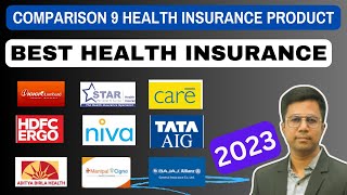 Best Health Insurance PlanPolicy 2023Hdfc ergoStarNiva BupaCareBajajIciciCignaBirlaTataAig [upl. by Vandervelde]