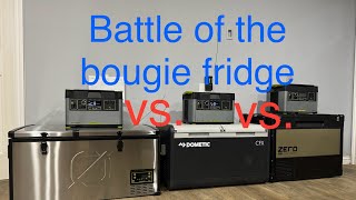 Battle of the bougie fridges Dometic vs GoalZero vs ARB [upl. by Huldah]