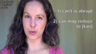 How to Pronounce Can vs Cant  American English Accent [upl. by Fritts]