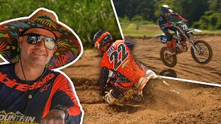 Challenging Motos In The Heat The Reeds Race Dade City MX [upl. by Letsyrhc]