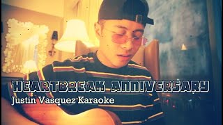 Giveon Heartbreak Anniversary by Justin Vasquez Lyric Karaoke [upl. by Singh]