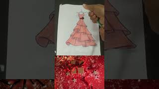 Designing fancy dress catalogue colour painting 🎭🖌️ shorts viralvideo trending video subscribe [upl. by Cassius]