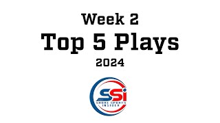 Top 5 Plays of Week 2  Shore Sports Insider [upl. by Agace]