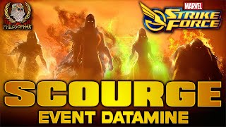 Scourge Event Details Revealed  Datamines Show Event Details  Marvel Strike Force  MSF [upl. by Cram522]