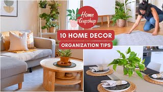 10 Home Decor and Organization Ideas  Kitchen Living room New Ikea Products Table Arrangements [upl. by Blen]