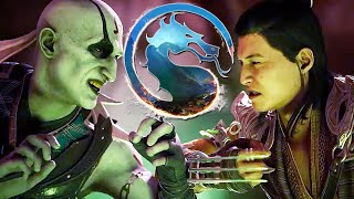 First Quan Chi vs Shang Tsung Intro Dialogue Teaser  Mortal Kombat 1 [upl. by Naihtsirc707]