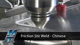 Friction Stir Welding Demonstration  Chinese [upl. by Huntley334]