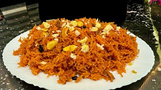 Special Zarda Chawal recipe by pakistani food [upl. by Sackville795]