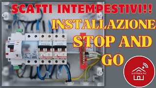 25 INSTALLAZIONE SALVAVITA A RIARMO AUTOMATICO STOP AND GO BTICINO F80SG SCATTI INTEMPESTIVI [upl. by Namaan]