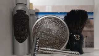 Saponificio VaresinoDesert Vetiverwetshaving [upl. by Nawed416]