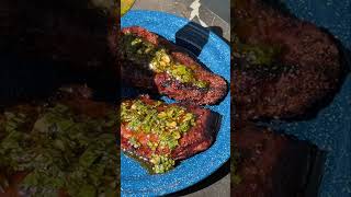 Sizzling Steak amp Fresh Chimichurri A Flavor Explosion [upl. by Adnic]