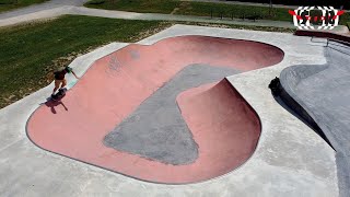 skatepark Tujac Brive la Gaillarde Frankrijk [upl. by Leese]