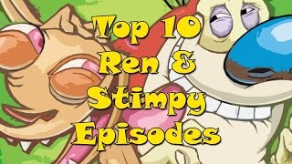 Top 10 Ren amp Stimpy Episodes [upl. by Hegyera432]