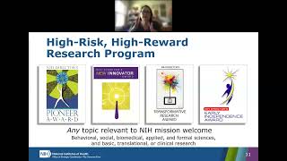 FY2024 NIH Director’s New Innovator Award QampA Webinar [upl. by Nomelif]