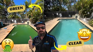 The MOST Satisfying Pool Cleaning [upl. by Nevets]