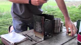 STANLEY Cook Set Review  Folding Firebox Camp Stove [upl. by Yllehs]