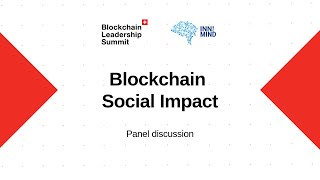 Blockchain Social Impact [upl. by Novit]