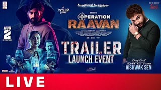 Operation Raavan Trailer Launch Event LIVE  Vishwak Sen  Rakshit Atluri  Sangeerthana  ManaStars [upl. by Arva307]