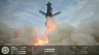 FULL FLIGHT SpaceX Starship IFT3 [upl. by Dagall400]