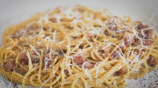 〈奧利佛上菜〉經典義式培根蛋麵│Classic Carbonara│Jamie Oliver [upl. by Eillim]