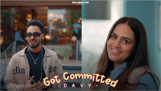 Got Committed Official Video  Davy  Simar kaur  Punjabi song 2024  Pro Media [upl. by Kihtrak]