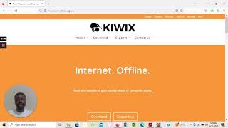 Practical lesson on downloading Kiwix Kiwix4schools Africa Mentorship Program [upl. by Alegnasor]