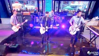 Boyce Avenue Live on Good Morning America GMA performing Ill Be The One Original Song [upl. by Ramu573]