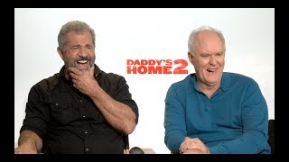 DADDYS HOME 2 Interviews Wahlberg Ferrell Gibson Lithgow and Cena [upl. by Orvil453]