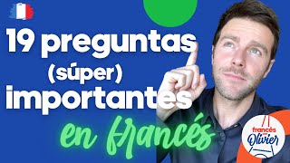 19 preguntas súper importantes en francés [upl. by Euhsoj]