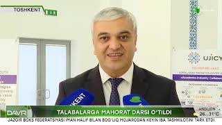 ✔️ Toshkent davlat texnika universitetida o‘tkazilgan mahorat darsi tafsilotlari — mtrkuz [upl. by Maroney]