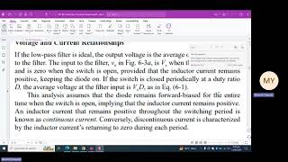 DC DC Converters The Buck Converter [upl. by Anse944]