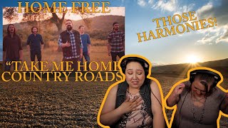 REACTING TO HOME FREE  TAKE ME HOME COUNTRY ROADS SPECIAL SHOUTOUT [upl. by Tyree7]