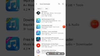 Best Music Downloader App💯 shortstrending [upl. by Llerrehc]