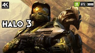 Halo 3 Full Playthrough All Chapters 4K Coop Online Multiplayer [upl. by Annor]