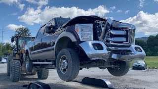 Buying A Wrecked 2011 Ford F350 For Hauling [upl. by Adnuhser671]