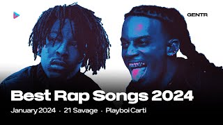 BEST RAP SONGS OF JANUARY 2024 [upl. by Inaleon]