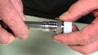 How to Set the Ferrules on a Compression Fitting for a Beer Keg Dip Tube [upl. by Kinson]