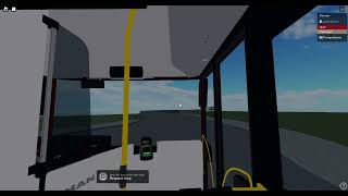 Roblox Stockholm Subway Bus Replacement Full Journey Ride From Norsborg To Masmo [upl. by Cathrin739]