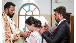 MALANKARA CATHOLIC CHURCH WEDDING  FR JOSE KOTTACKAKATHU  JIJO WEDS SERIN [upl. by Earized340]