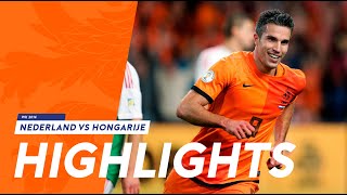 Highlights Nederland  Hongarije 81 11102013 WK 2014kwalificatie [upl. by Carlin]