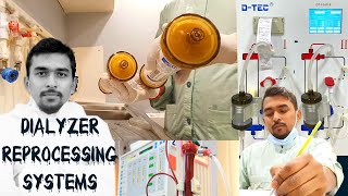 Dialyzer Reprocessing Systems। Hemo Dialysis। Dr NK BD। New Video।BSHL [upl. by Asamot]